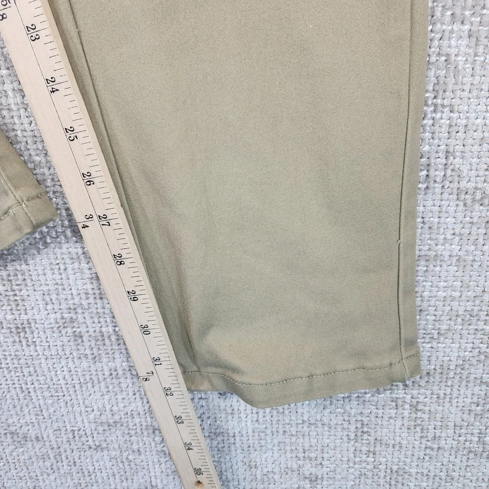 Fried Denim‎ Slim Fit Chino Pants Mens 36x32 Tan Stretch Modern Casual Trousers